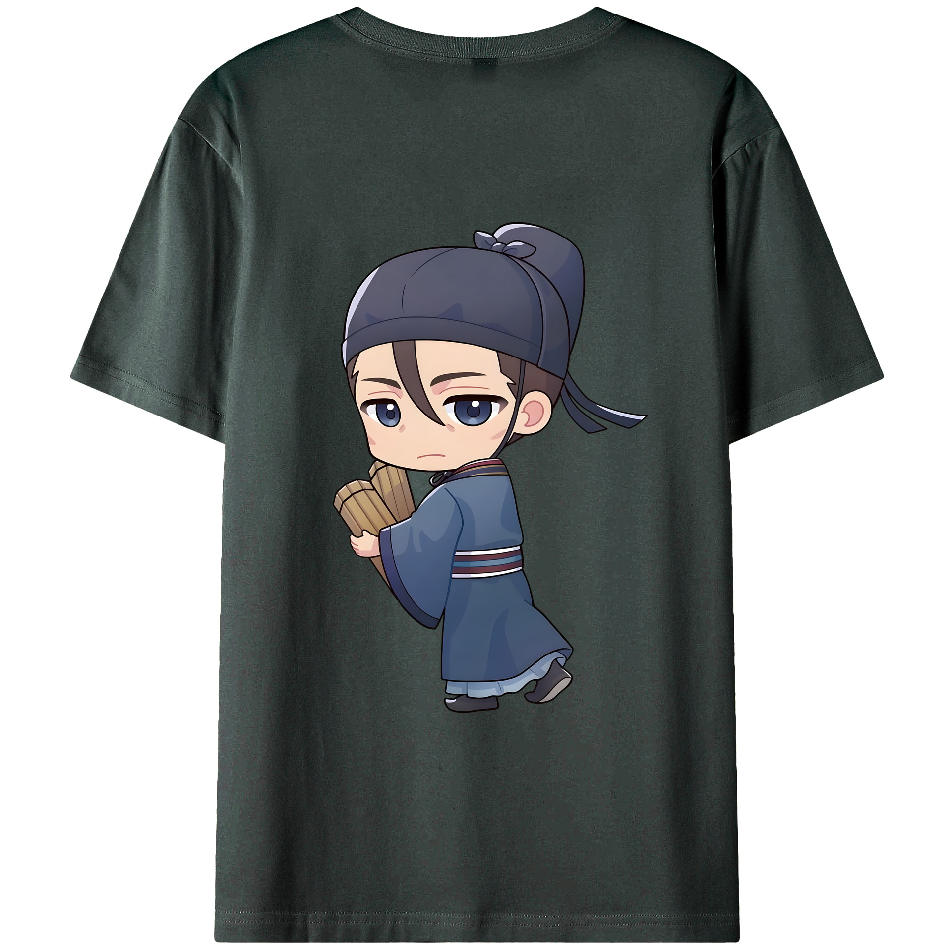 （画像用） 薬屋のひとりごと The Apothecary Diaries 綿100％ メンズ半袖Tシャツ（バックプリント） 通気性